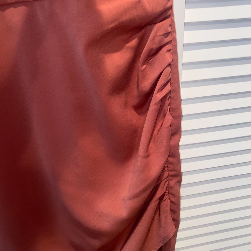 Halter Top Dress With Rouched Side - Picture 5 of 6